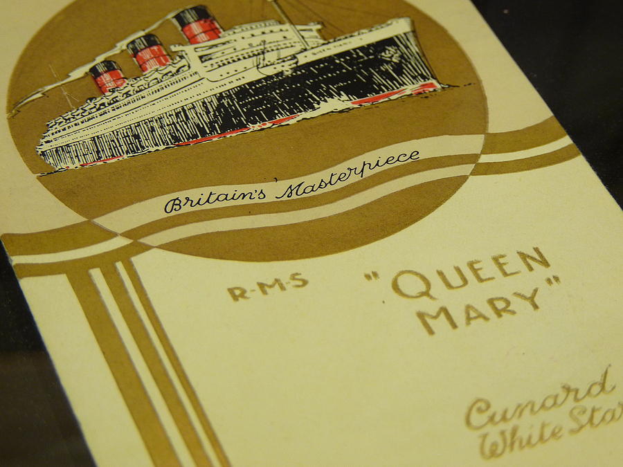 RMS Queen Mary #5 Photograph by Jeff Lowe