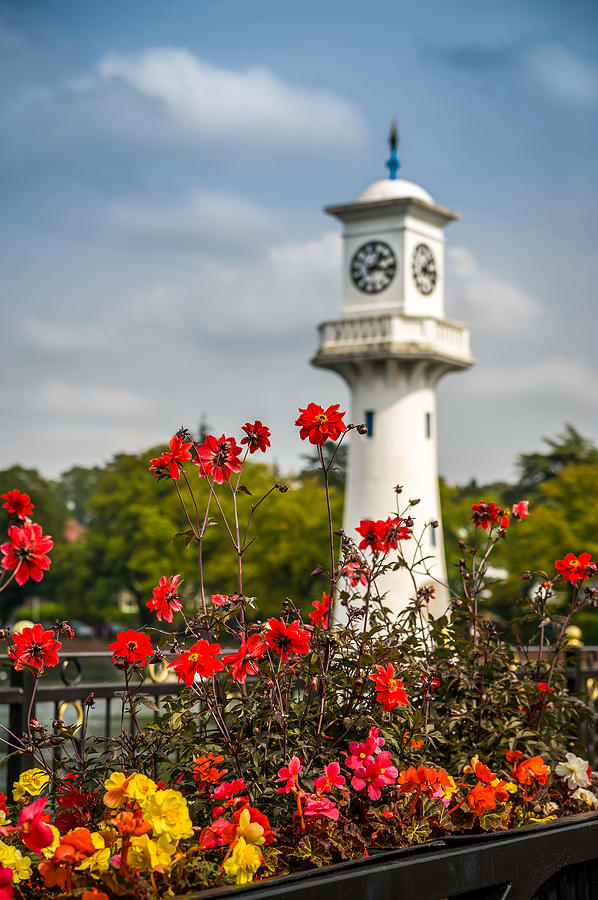 Roath Park Lighthouse Photograph by Mark Llewellyn