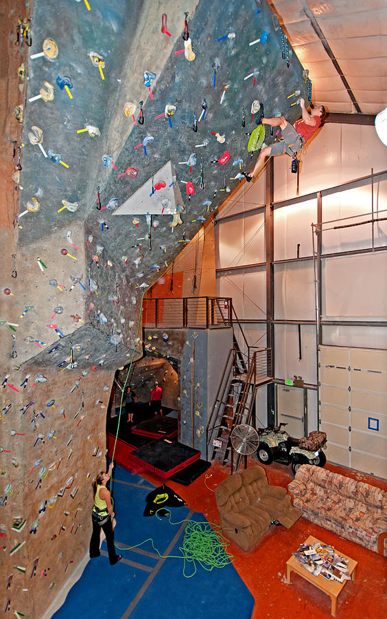 Rock Gym Photograph by Elijah Weber - Pixels