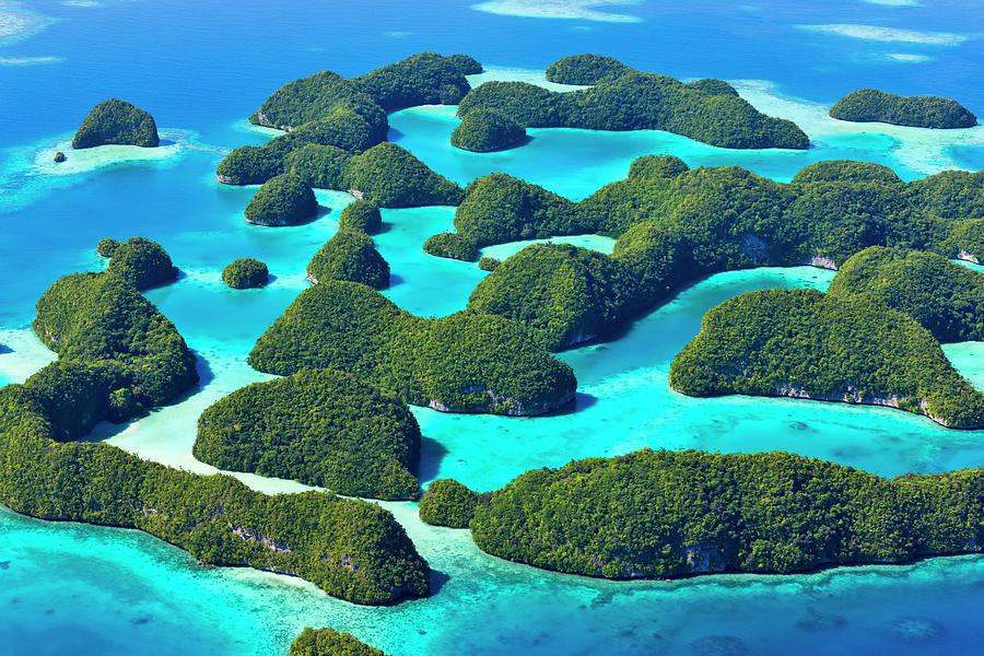 Landscape Photograph - Rock Islands, Palau #5 by Keren Su
