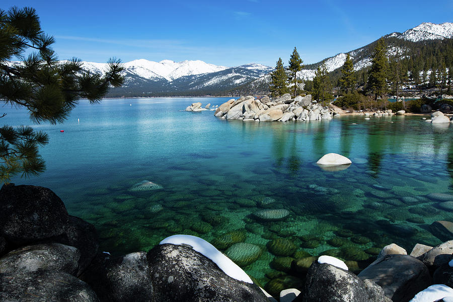 Rocks In A Lake, Lake Tahoe #5 Photograph by Panoramic Images