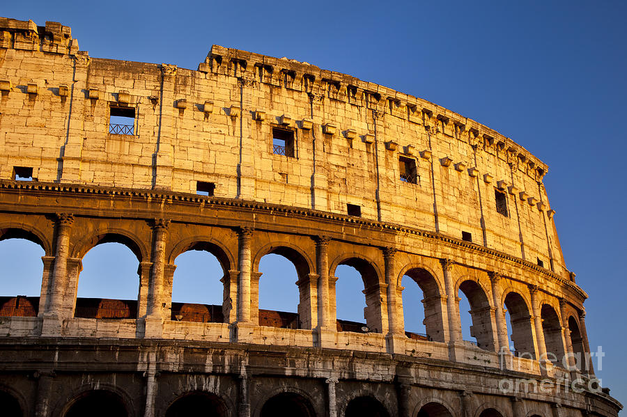Roman Coliseum #5 Photograph by Brian Jannsen