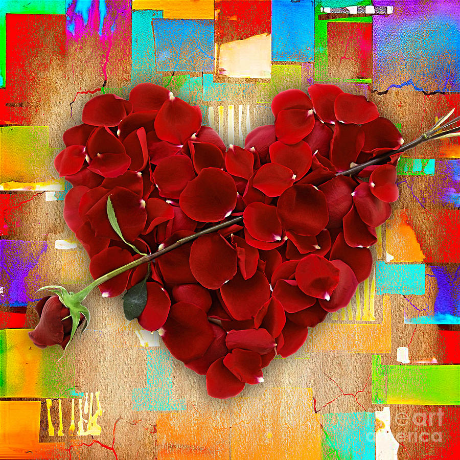 Rose Mixed Media - Roses Collection #5 by Marvin Blaine