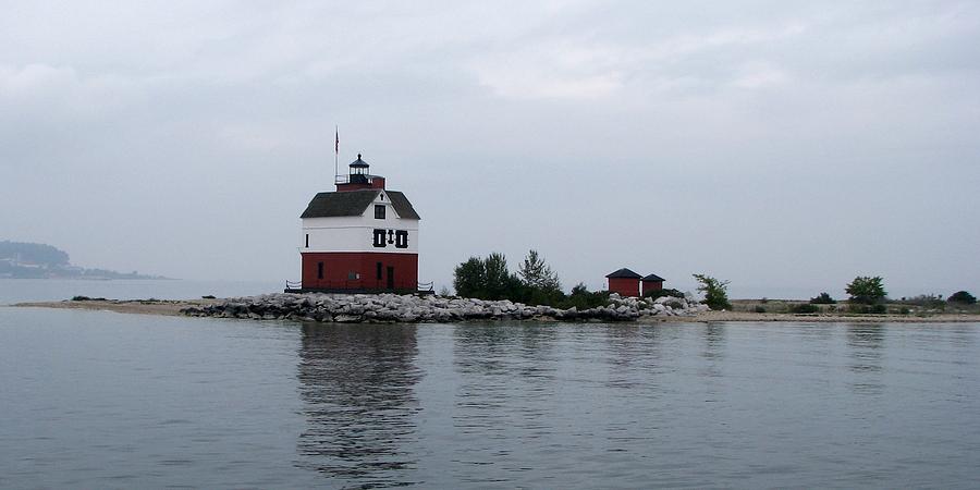 Round Island Lighthouse #5 Photograph by Keith Stokes