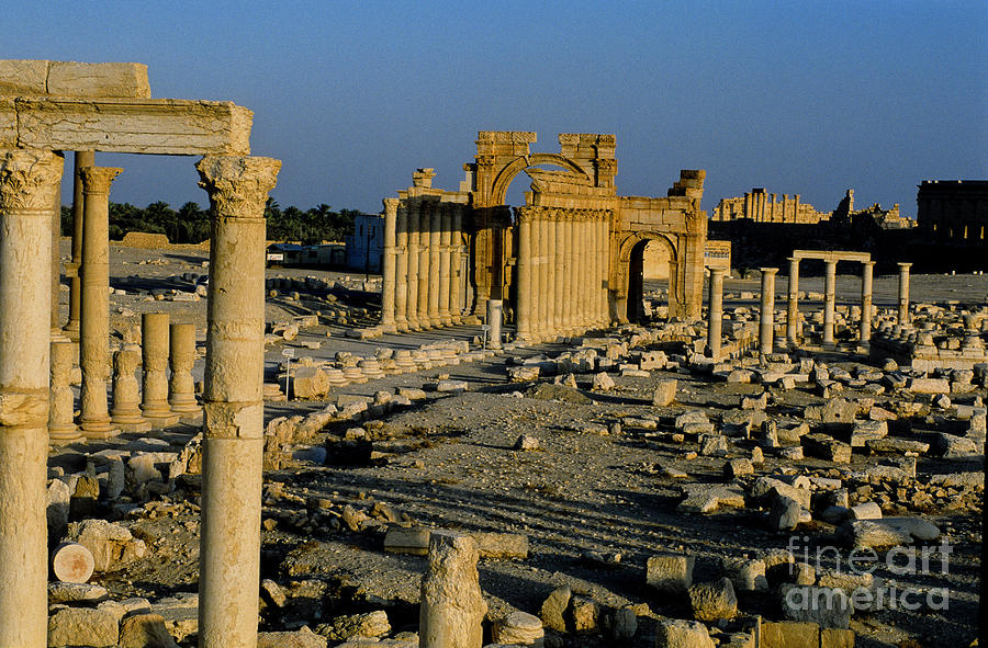 Ruins At Palmyra, Syria #5 Photograph by Adam Sylvester
