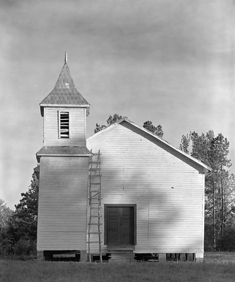Rural Church, 1936 Photograph by Walker Evans