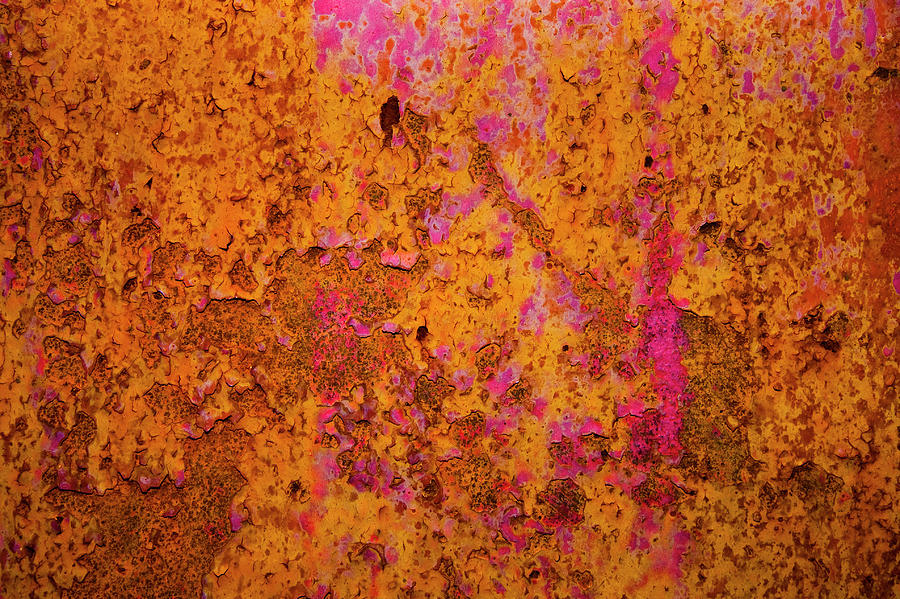 Abstract Photograph - Rust And Metal Series #5 by Mark Weaver