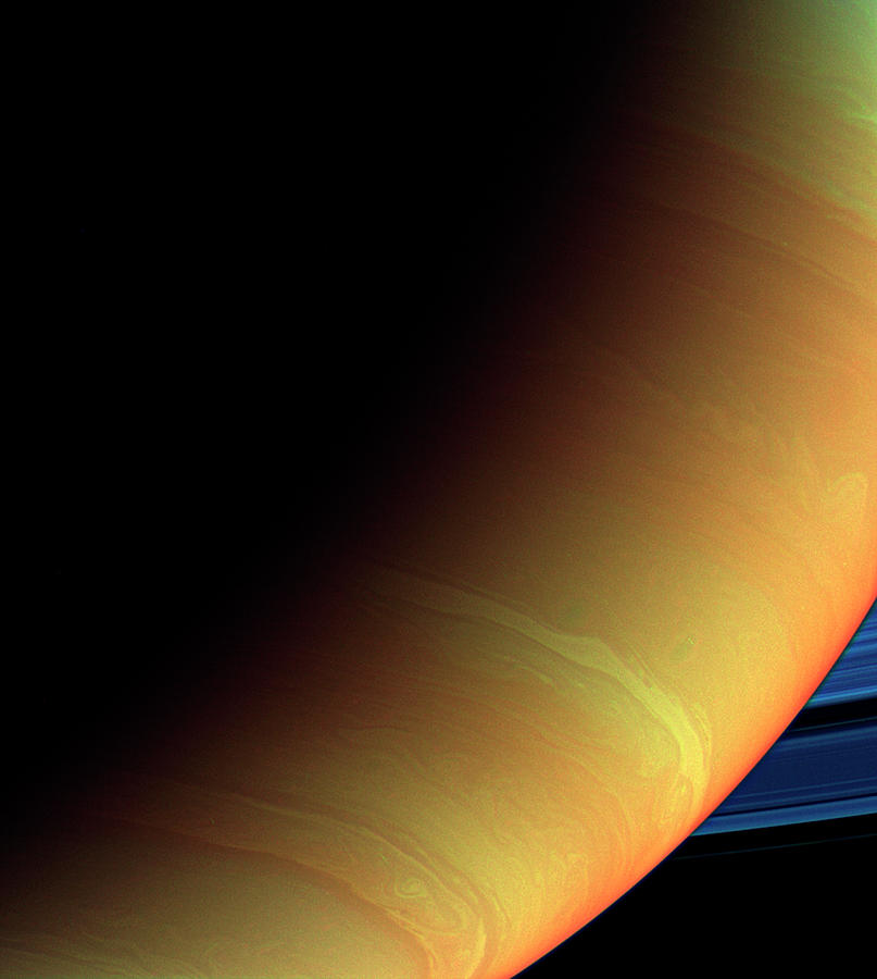 Saturn #5 Photograph by Nasa/jpl/ssi/science Photo Library