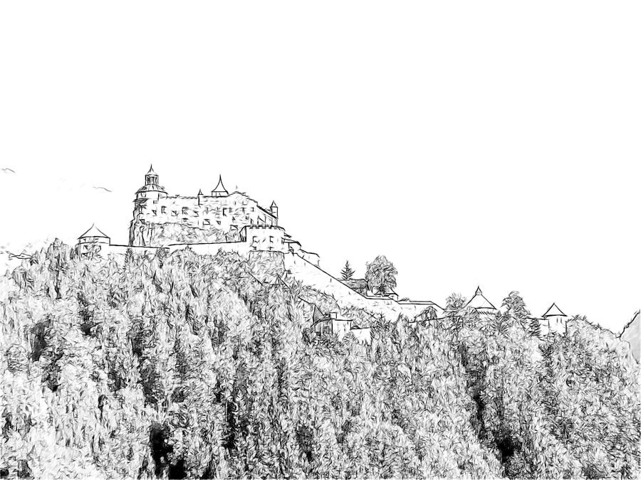 Schloss Hohenwerfen #5 Photograph by Joseph Hendrix