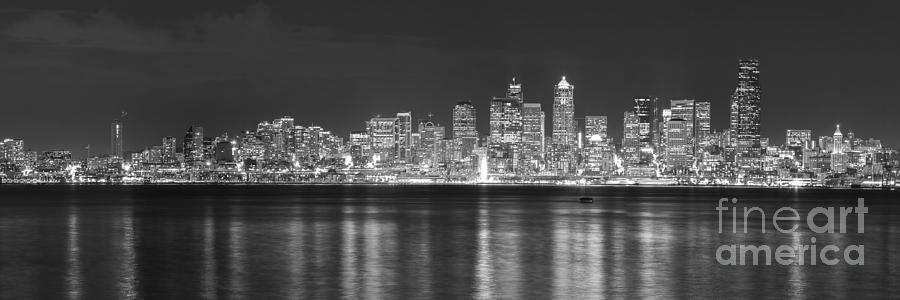 Seattle Photograph - Seattle Skyline #5 by Twenty Two North Photography