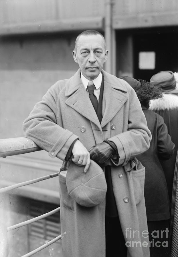 Sergei Rachmaninoff Photograph by Granger