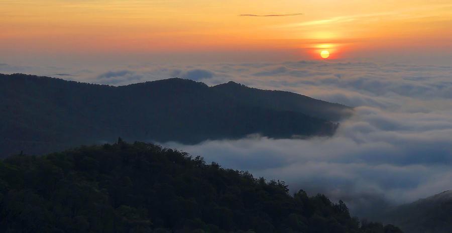 Sunrise Photograph - Shenandoah Sunrise by Stephen Vecchiotti Sunrise Photograph - Shenandoah Sunrise by Stephen Vecchiotti