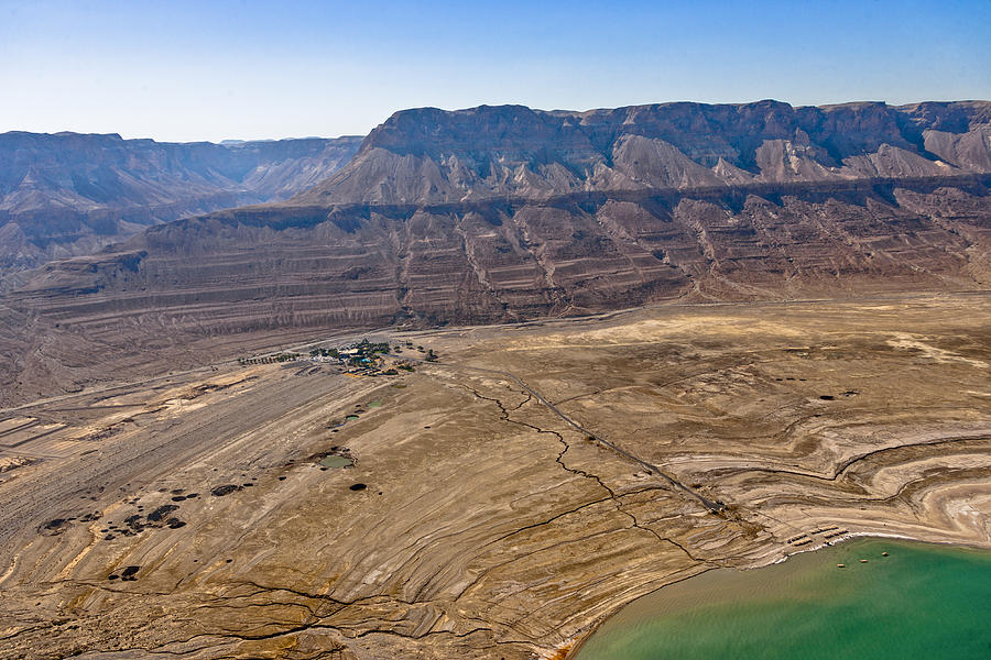 Earth Photograph - Sinkholes In Northern Dead Sea Area #5 by Ofir Ben Tov