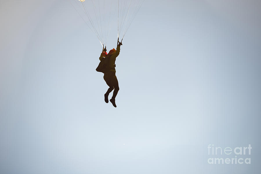 Skydivers #5 Photograph by Mats Silvan