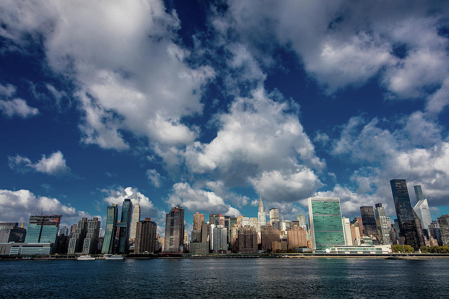 Skyline Of Midtown Manhattan Seen #5 Photograph by Panoramic Images