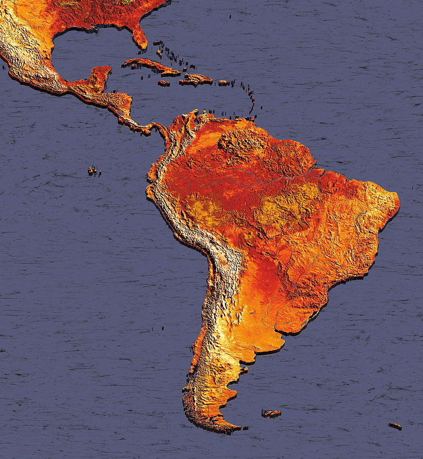 South America #5 Photograph by Dynamic Earth Imaging/science Photo Library