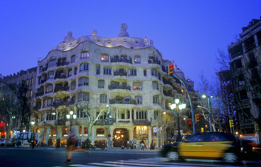 Spain. Barcelona. Mil House Or The #5 Photograph by Everett