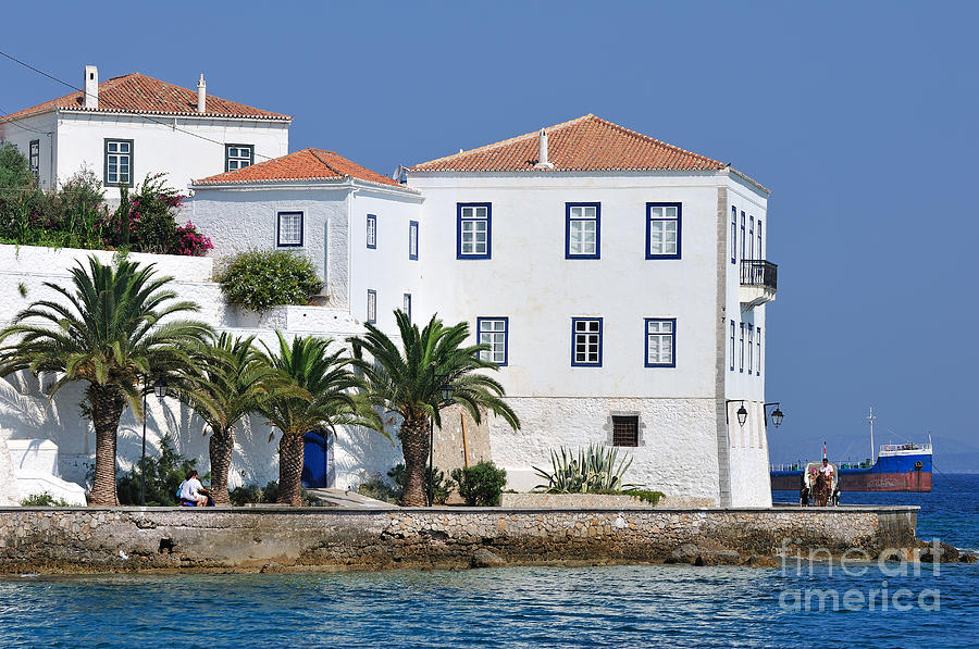 Spetses town #3 Photograph by George Atsametakis