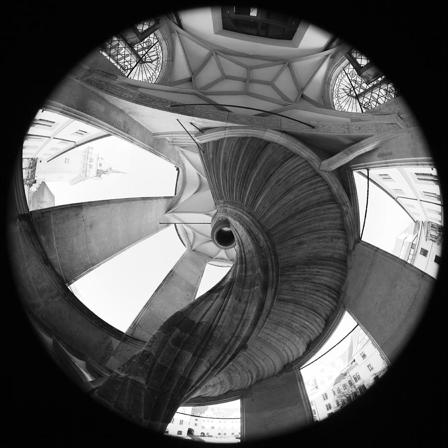 Architecture Photograph - Spiral Staircase #5 by Falko Follert