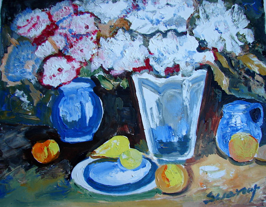Still-life-3 #2 Painting by Anand Swaroop Manchiraju