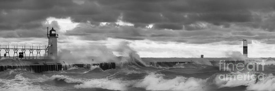 Storms at South Haven Photograph by Twenty Two North Photography - Fine ...