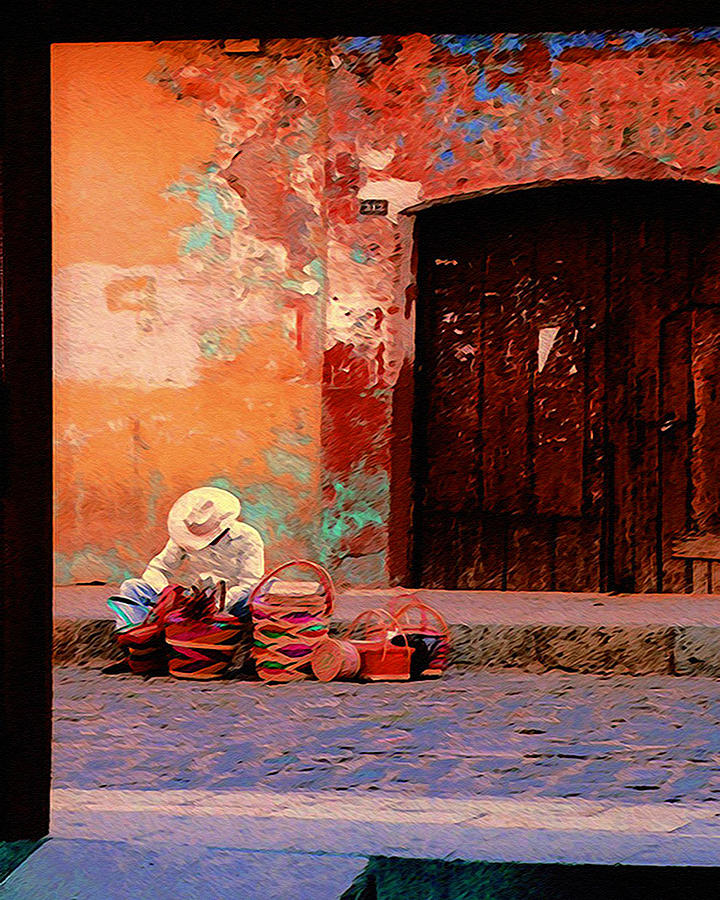 Streets of Oaxaca Photograph by Terry Fiala