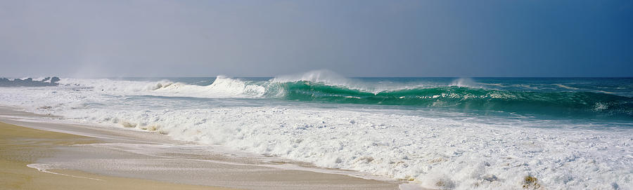 Nature Photograph - Surf On The Beach, Oahu, Hawaii, Usa #5 by Panoramic Images