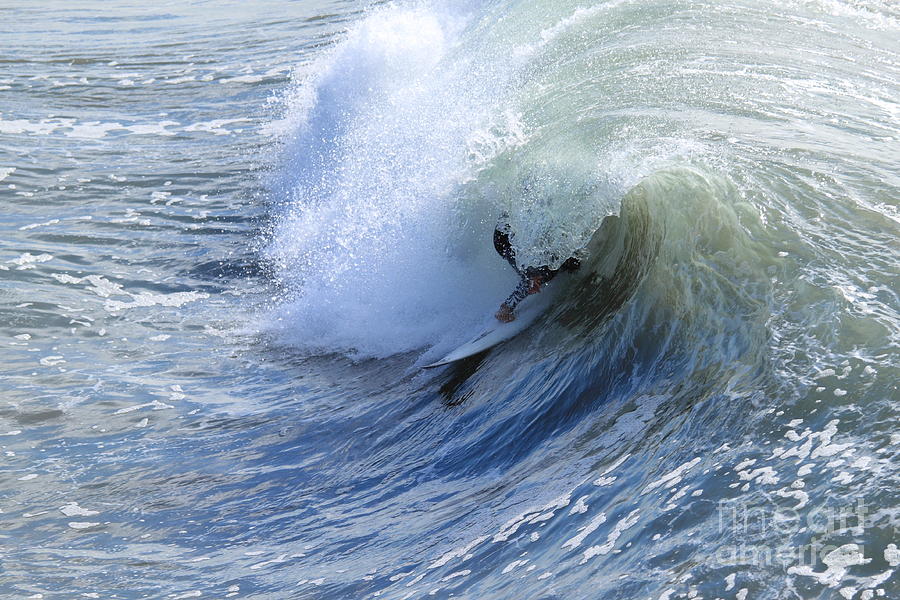 Surfer #5 Photograph by Henrik Lehnerer
