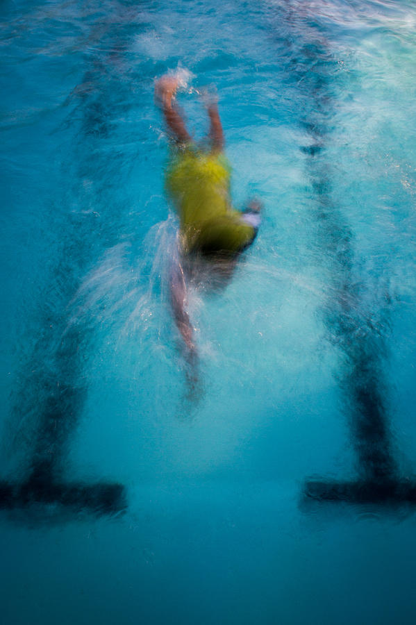Abstract Photograph - Swimmer #5 by Dayne Reast