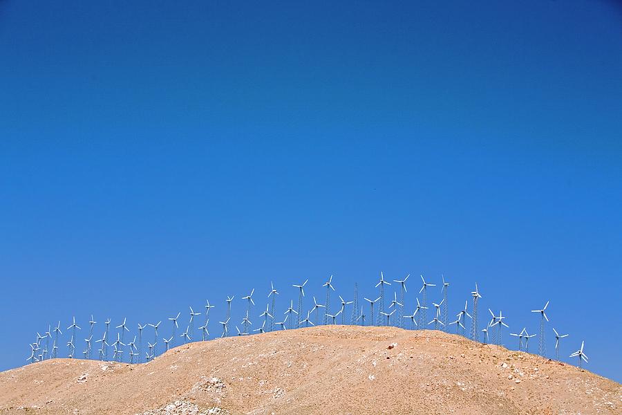 Tehachapi Pass Wind Farm #5 Photograph by Jim West