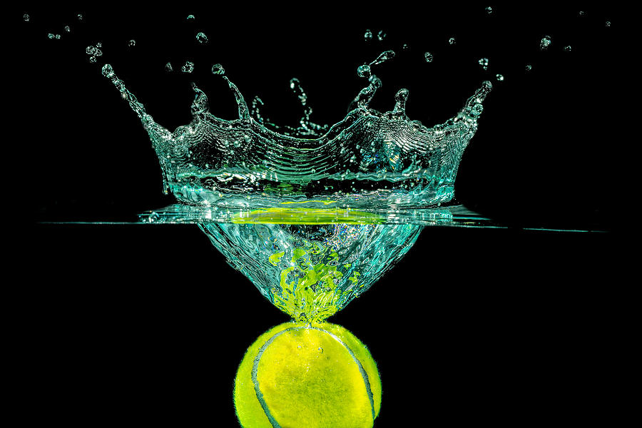Tennis Ball Photograph by Peter Lakomy