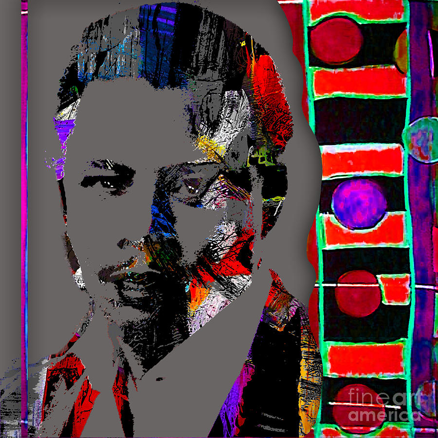 Terrence Howard Collection #5 Mixed Media by Marvin Blaine