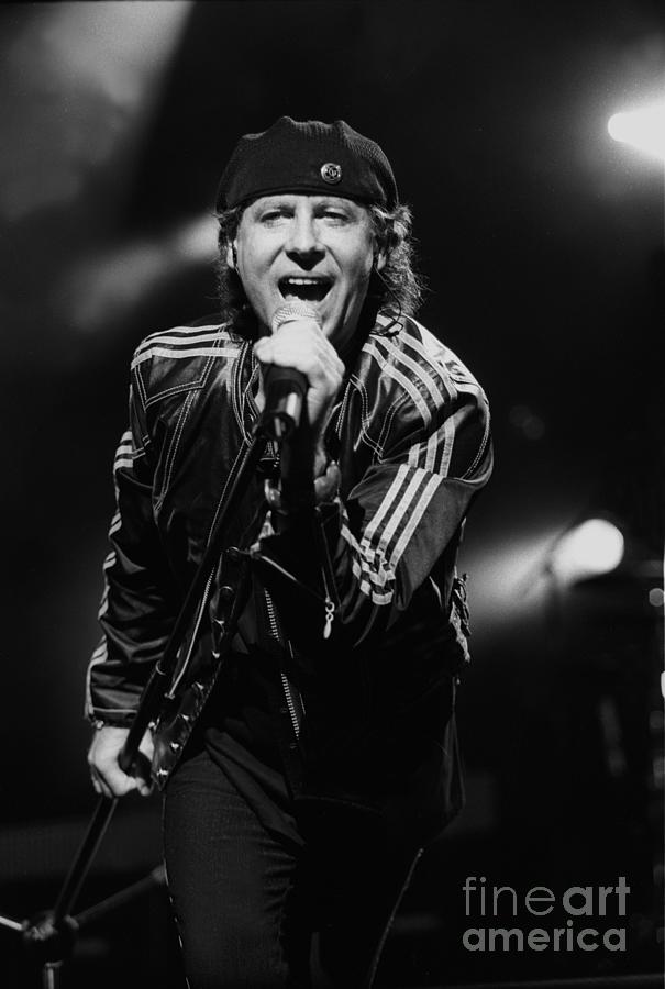 Guitar Photograph - Klaus Meine - The Scorpions  #11 by Concert Photos