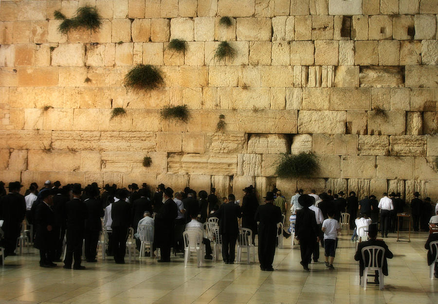 The Wailing Wall #1 Photograph by Doc Braham