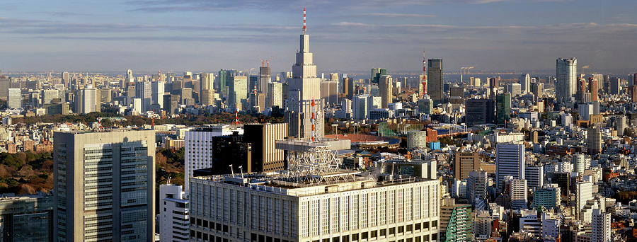 Tokyo Panorama #5 Photograph by Vladimir Zakharov