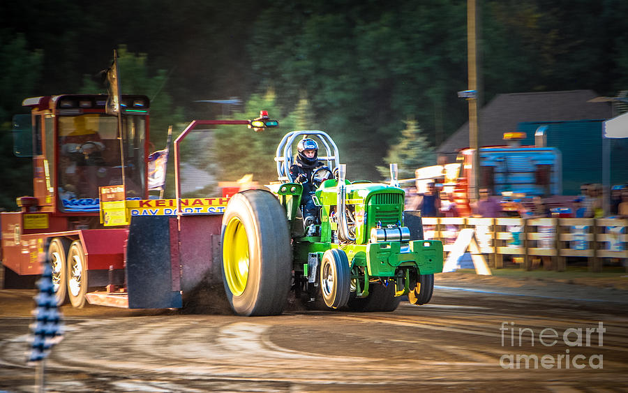 Tractor Pull #5 Photograph by Grace Grogan