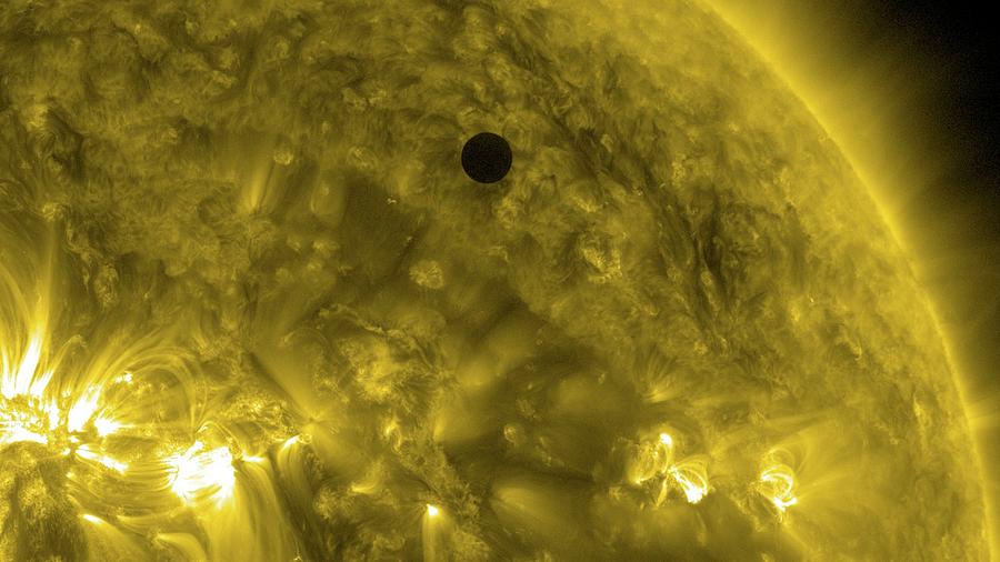Transit Of Venus #5 Photograph by Nasa/goddard Space Flight Center/sdo/science Photo Library