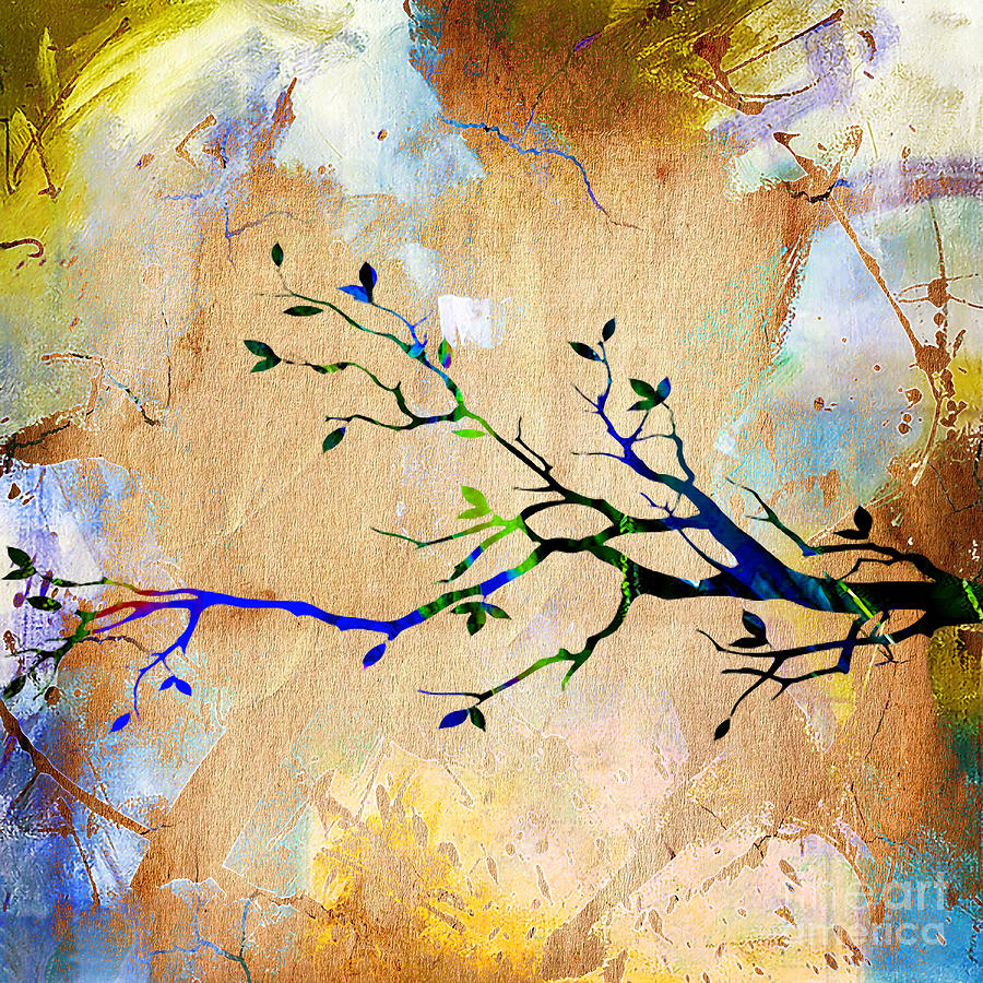 Tree Mixed Media - Tree Branch Collection #5 by Marvin Blaine