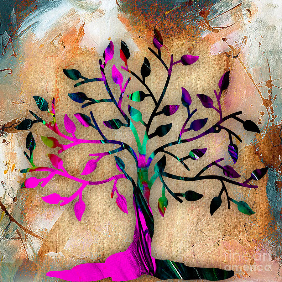 Tree Mixed Media - Tree Of Life Painting #5 by Marvin Blaine