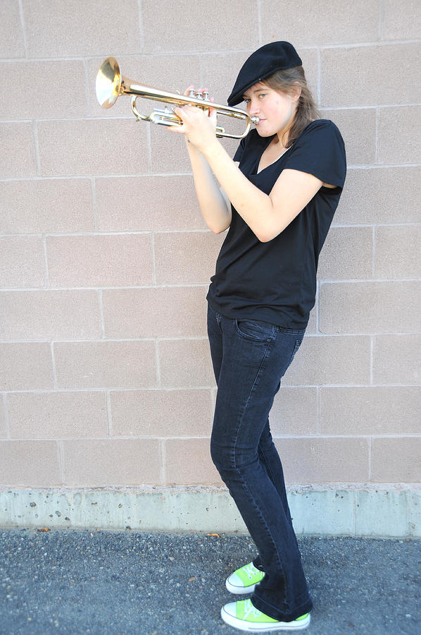 Trumpet Player Photograph By Oscar Williams Fine Art America