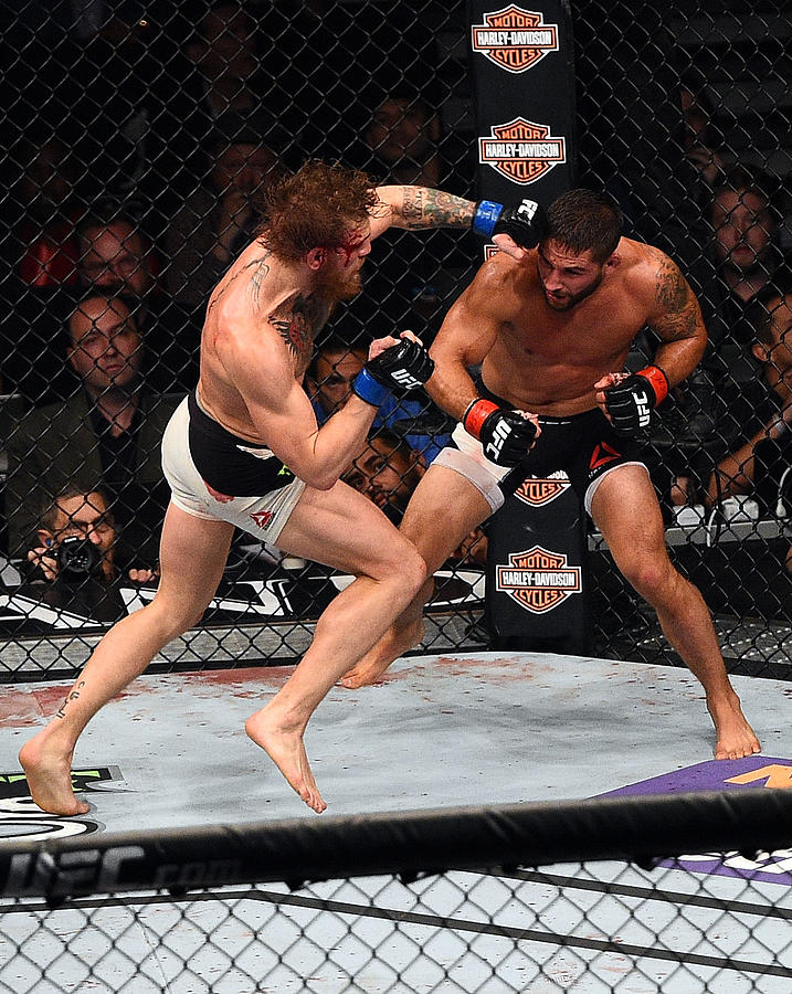 UFC 189: Mendes v McGregor #5 Photograph by Jeff Bottari/Zuffa LLC