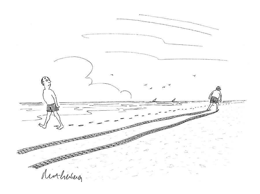 New Yorker July 7th, 2008 Drawing by Mort Gerberg