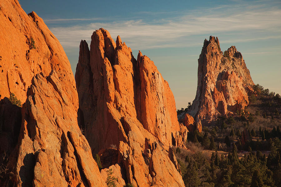 USA, Colorado, Colorado Springs, Garden #5 Photograph by Walter Bibikow ...