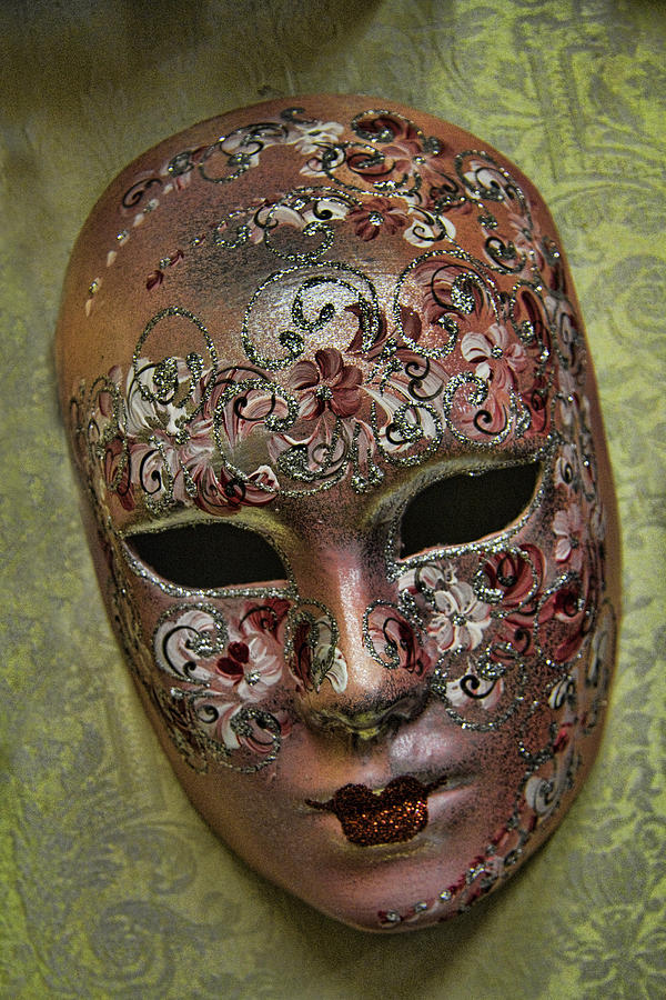 Venetian Photograph - Venetian Carnaval Mask #5 by David Smith