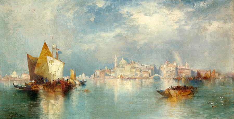 Venice Painting by Thomas Moran