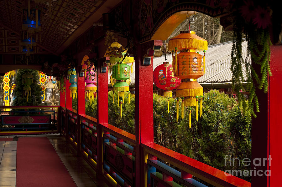 Vietnamese Temple #5 Photograph by Jim Corwin