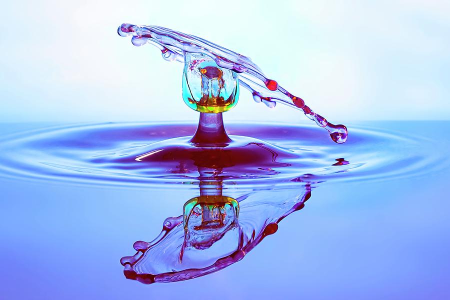 Water Drop Impact #5 Photograph by Frank Fox/science Photo Library
