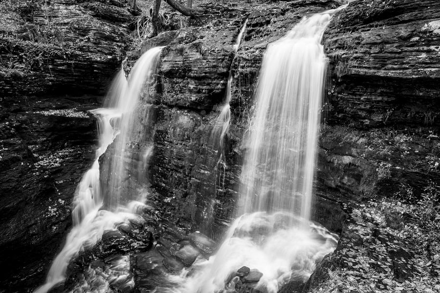 Waterfalls George W Childs National Park Painted   #5 Photograph by Rich Franco