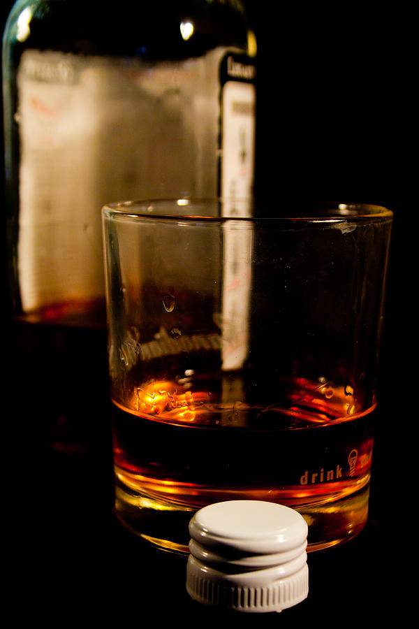 Whiskey Art #5 Photograph by Amy Lingle