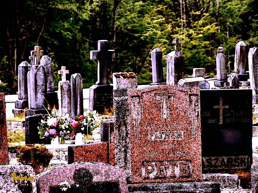 5 - Wilkeson Catholic Cemetery Photograph by A L Sadie Reneau